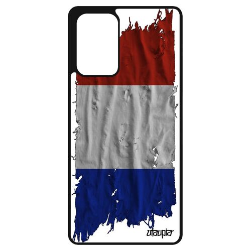 Coque Samsung A72 Silicone Drapeau France Français Euro Basket Football Foot Rugby Coupe D'europe Tissu Jeux Olympiques Cover Galaxy