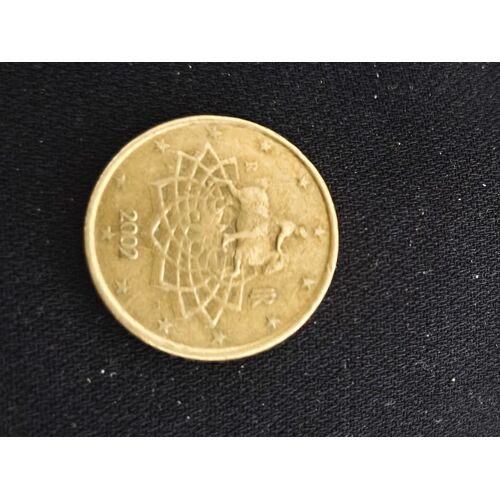 Pièce 50 Cent Italie 2002