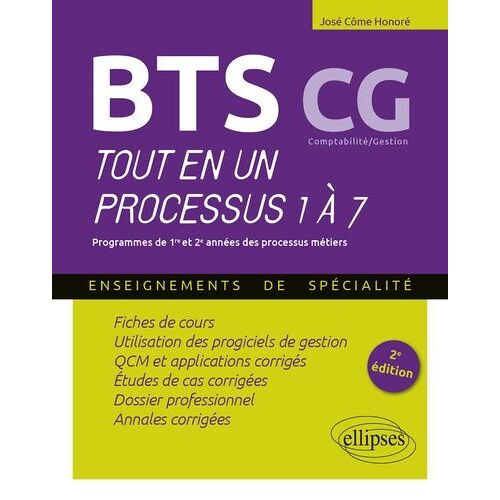 Bts Cg - Tout En Un Processus 1 À 7
