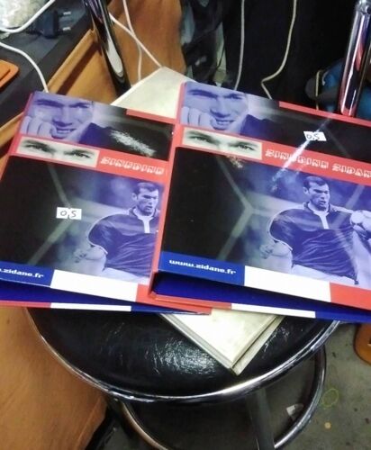 Classeur 23 Cm Par 20 Lot De Deux Zidane 