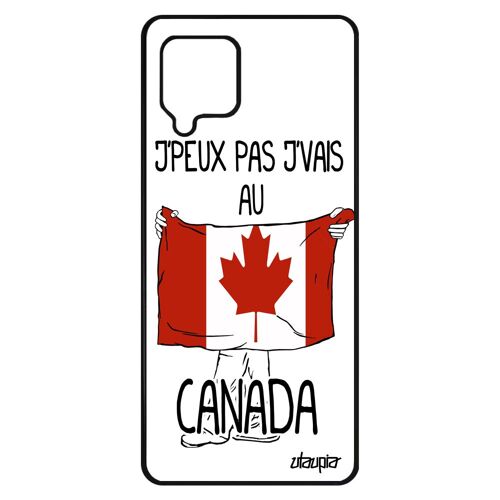 Coque Samsung Galaxy A42 Silicone J'peux Pas J'vais Au Canada Jo Foot Jeux Olympiques Sm-A426b/Ds Coupe Du Monde Antichoc Aluminium