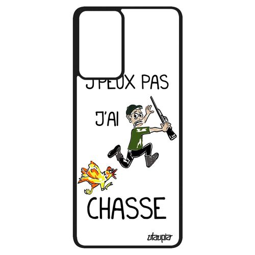 Coque A52s Silicone Humour J'peux Pas J'ai Chasse Texte 4g Bande Dessinée Motif Tpu Humoristique Poule Blanc Drole De Samsung Galaxy