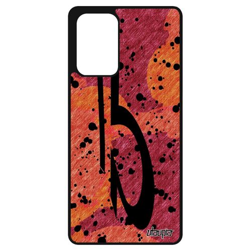 Coque Samsung Galaxy A72 silicone Signe du zodiaque balance calligraphie Rouge dessin astrologique astronomie 4G peinture original