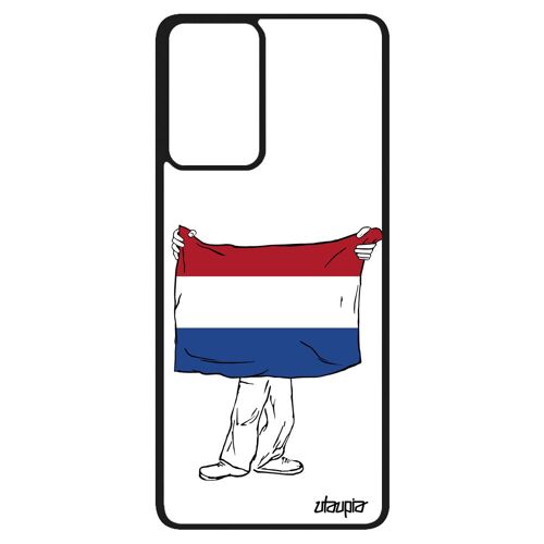 Coque Samsung A52s En Silicone Drapeau Pays Bas Hollande Hollandais Basket Euro Alu Etui Foot Dessin De Protection Jo Rigide Galaxy