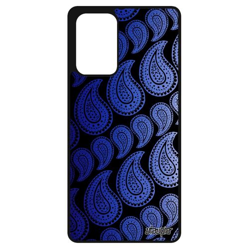 Coque Samsung A72 Silicone Motif Cachemire Multicolore Impression Etui Pas Cher Graphique Coloré Indienne Dessin Femme Indien Galaxy