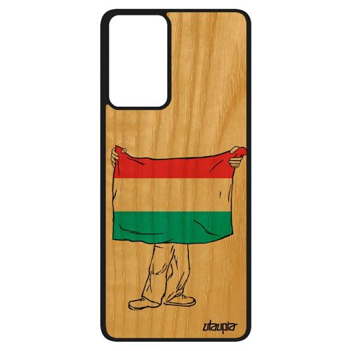 Coque Silicone Samsung A52 Bois Drapeau Luxembourg Luxembourgois Jeux Olympiques Foot Coupe Du Monde De Protection Basket Jo Galaxy