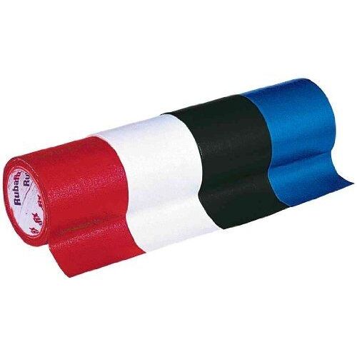 Rubafix Ruban Toile, Bleu, Se Découpe À La Main, Plastifié,