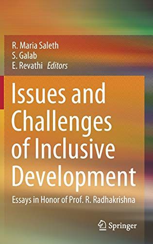 Issues And Challenges Of Inclusive Development