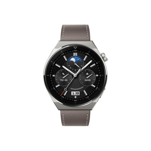 Huawei Watch GT 3 Pro - 46 mm - titane - montre intelligente avec bracelet - taille du poignet : 140-210 mm - affichage 1.43" - NFC, Bluetooth - 54 g
