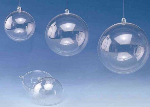 Glorex Boule En Plastique, 2 Pièces, Diamètre: 160 Mm