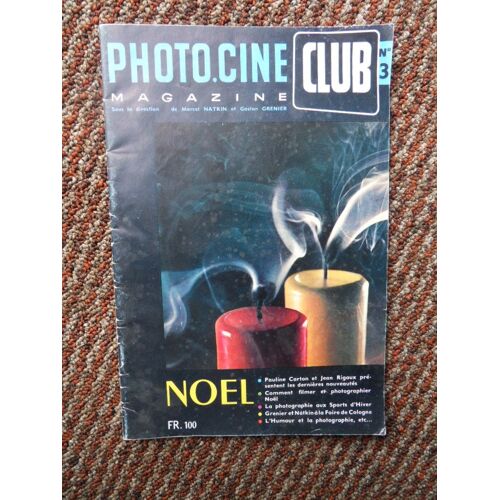 Photo Cine Club Magazine N°3-Noel 1956