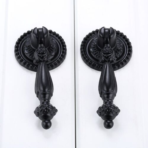 poignée de meuble Antique, 2 pièces, pour porte, armoire, commode, tiroir, placard de cuisine