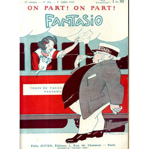 Fantasio N° 394 Du 01/07/1923