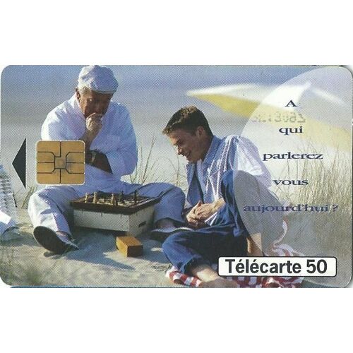 Telecarte France Telecom A Qui Parlerez Vous Aujourd'hui 9/98 50 U