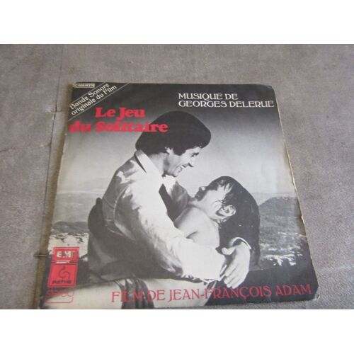 45 Tours Le Jeu Du Solitaire Bof Bande Originale Du Film Delerue J F Adam Ref Emi 00614374