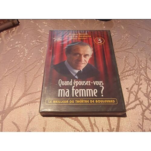 Dvd Quand Epousez Bous Ma Femme 