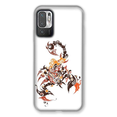 Coque Renforcée Pour Xiaomi Redmi Note 10 5g Scorpion Blanc