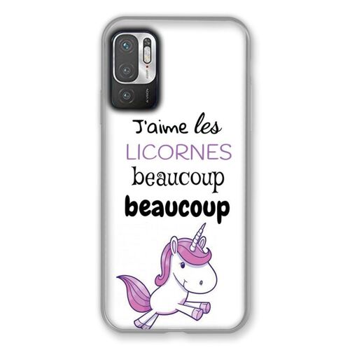 Coque Renforcée Pour Xiaomi Redmi Note 10 5G Decale Licornes