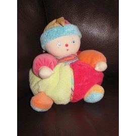 Peluche Doudou Clown Multicolore De La Marque "Corolle" Hauteur :37 Cm Corolle