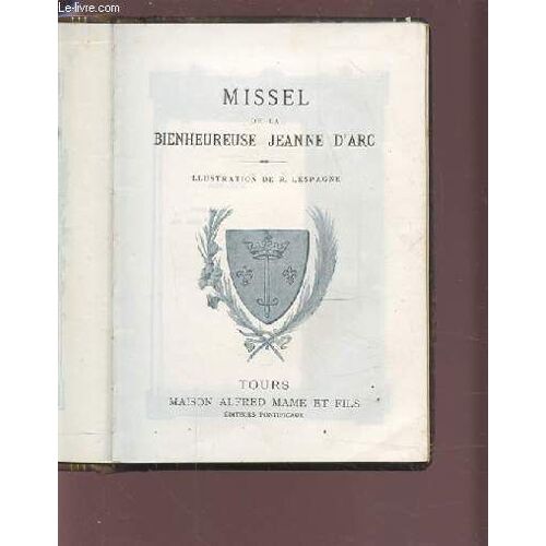 Missel De La Bienheureuse Jeanne D'arc - N°105.