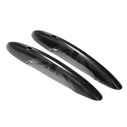 Autocollant De Couverture De Poignée De Porte Black Feel,Garniture Pour Mini Cooper S Jcw F56 F57,Pièces Extérieures De Style De Voiture,Accessoires,2 Pièces - Type The Black Flag-With Hole And Light