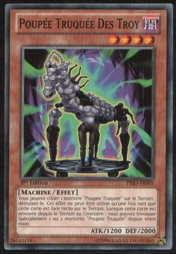 Poupée Truquée Des Troy Prio-Fr095 1ère Edition - Commune