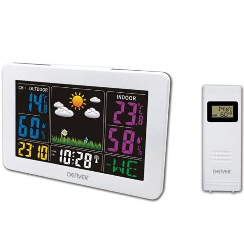 Denver WS-540WHITE station météo numérique Blanc AC/Batterie