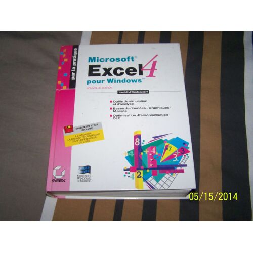 Microsoft Excel 4 Pour Windows Par La Pratique
