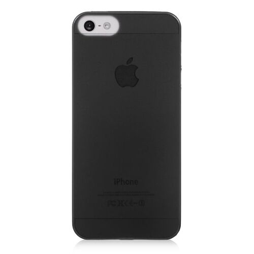 Coque Noire Transparente Ultra Slim Pour Iphone 5 / 5s