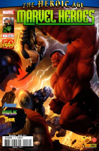 The Heroic Age Marvel Heroes  N° 2 : Hulk ( Ni Homme, Ni Bête - Les Plans Les Mieux Concus) - Thor - Les Vengeurs