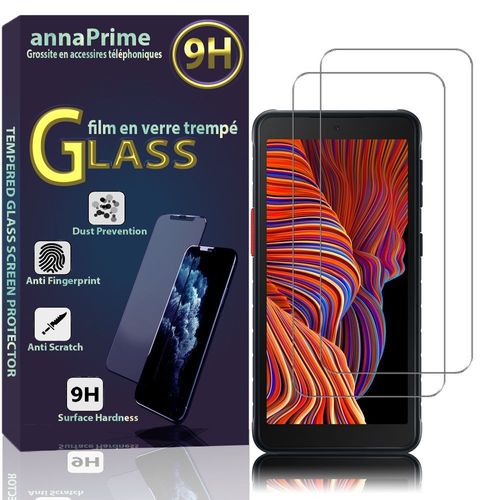 Lot / Pack De 2 Films Verre Trempé Pour Samsung Galaxy Xcover 5 5.3" Protection D'écran