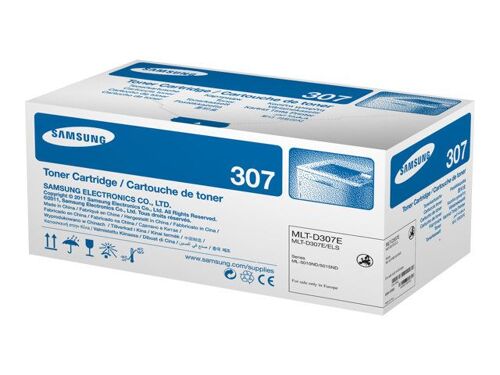 Samsung MLT-D307E - Noir - original - cartouche de toner - pour ML-4512ND, 5010ND, 5012ND, 5015ND, 5017ND