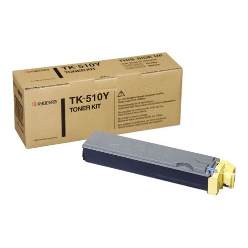 Kyocera TK 510Y - Jaune - original - kit toner - pour FS-C5020, C5025, C5030