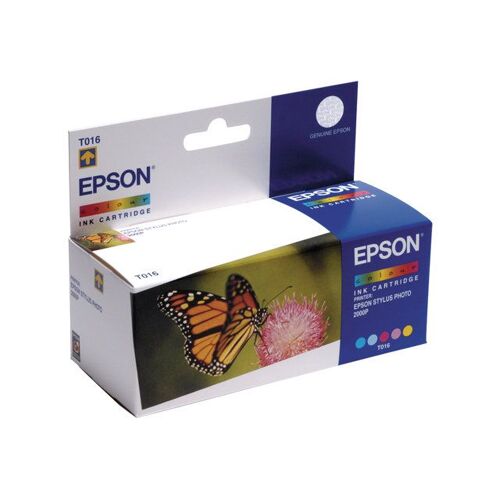 Epson T016 - 66 ml - couleur (cyan, magenta, jaune, cyan clair, magenta clair) - original - blister - cartouche d'encre - pour Stylus Photo 2000P