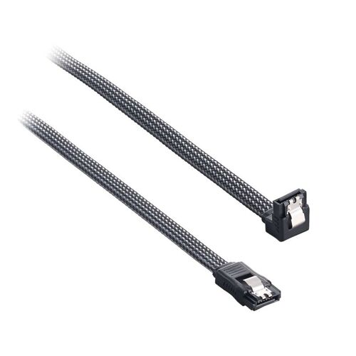 Cablemod Modmesh Right Angle Sata 3 Cable 60cm - Carbon