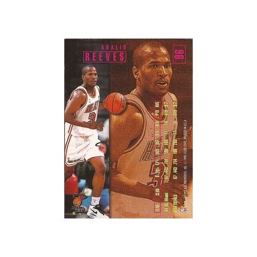 Khalid Reeves - Fleer 95-96 - N°96