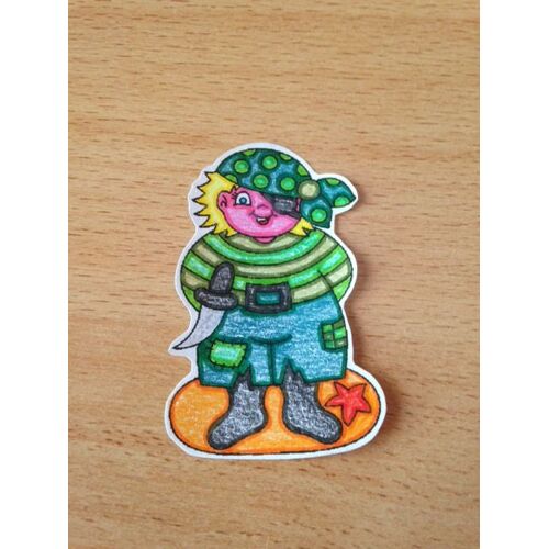 Lot De 50 Punchs Pirate