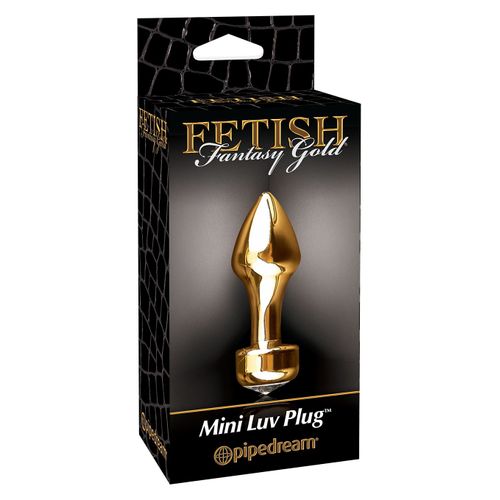 Plug Anal Fetish Fantasy Gold Mini Luv Plug