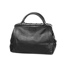 Sac Squaremouth Katana Cuir de Vachette 83253 - Taille S - Noir
