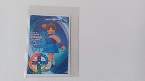 Carte Carrefour Playmobil 2021 Le Monde Du Sport Patinage Artistique 80