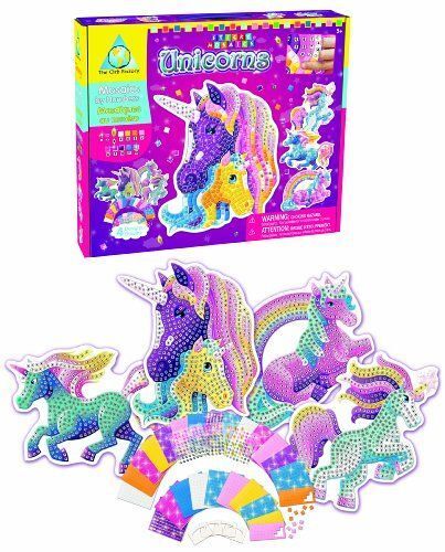 Orb Factory - ORB67182 - Kit de Loisir Créatif - Sticky Mosaïques Licornes - New Version