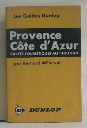 Provence Côte D'azur Cartes Touristiques Au 1/100000