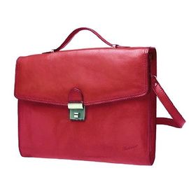 Cartable Katana Cuir de Vachette Collet K 68128 - Rouge