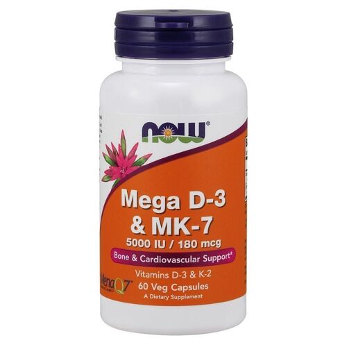 Mega D-3 & Mk-7 60 Capsules 