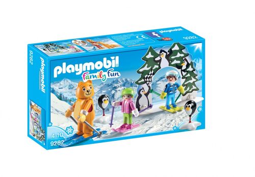 Playmobil 9282 - Moniteur de ski avec enfants