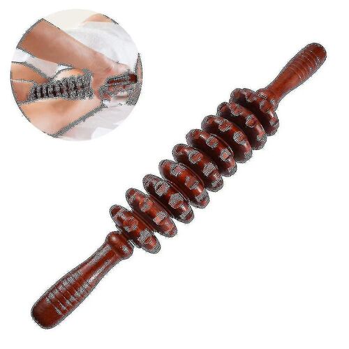 Accessories Anti Cellulite Massage Roller Tool Massager Wooden - Yx