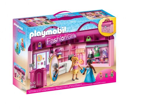 Playmobil Fashion Girls 6862 - Magasin transportable