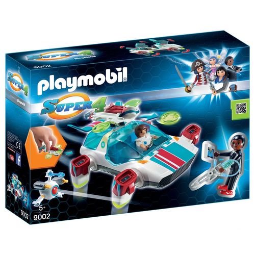 9002 Playmobil Fulgurix Avec Gene