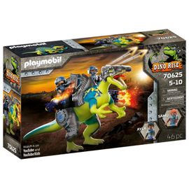 Playmobil 70625 - Spinosaure Et Combattants