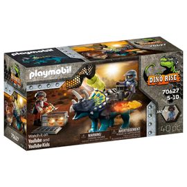 Playmobil 70627 - Triceratops Et Soldats